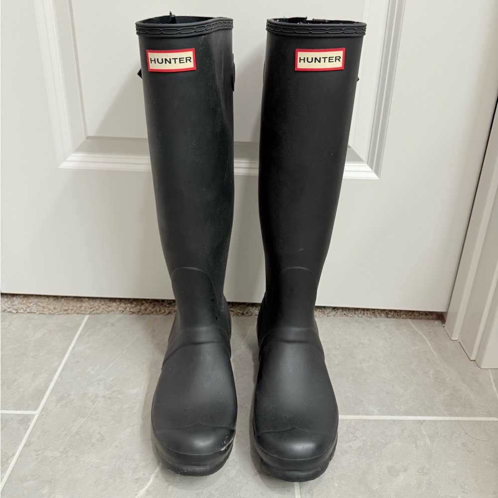 Black Women’s Hunter Boot Original EUC